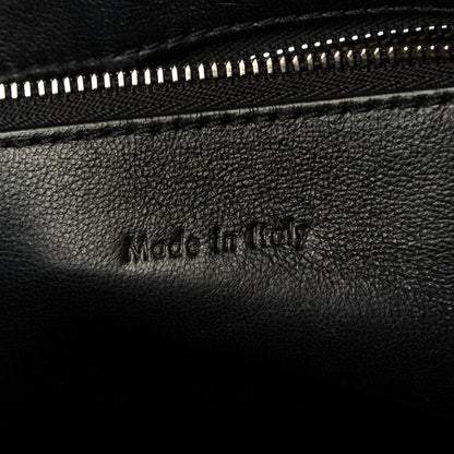 Celine Grained Calfskin Medium Edge Shoulder Bag Black 6 of 12