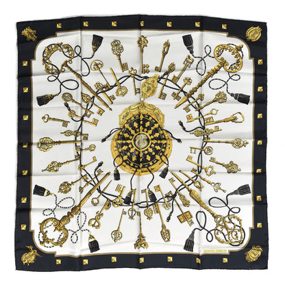 Hermes Silk Keys Les Cles Scarf 90 1 of 6
