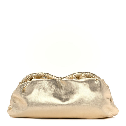 Mansur Gavriel Metallic Lambskin Cloud Clutch Gold 1 of 8