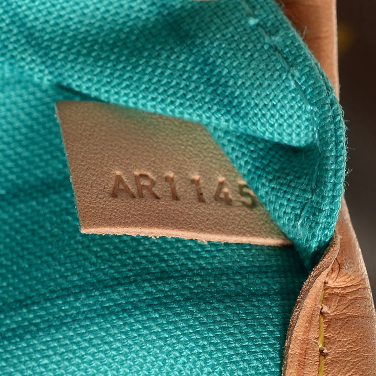 Monogram V Neverfull MM Turquoise