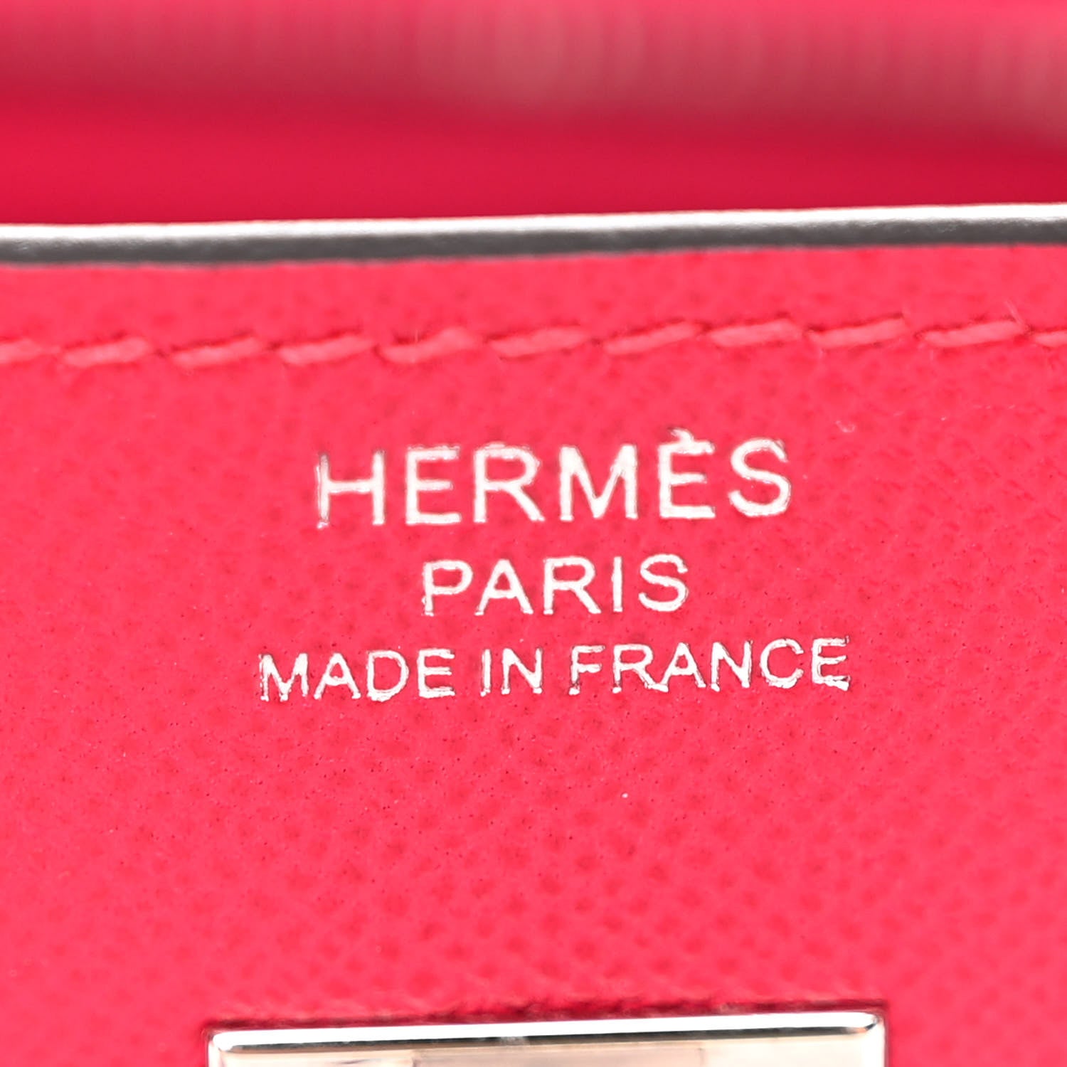 Hermes Madame Calfskin Birkin Sellier 25 Framboise 6 of 13