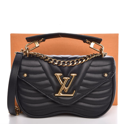 Louis Vuitton Calfskin New Wave Chain PM Black 8 of 8