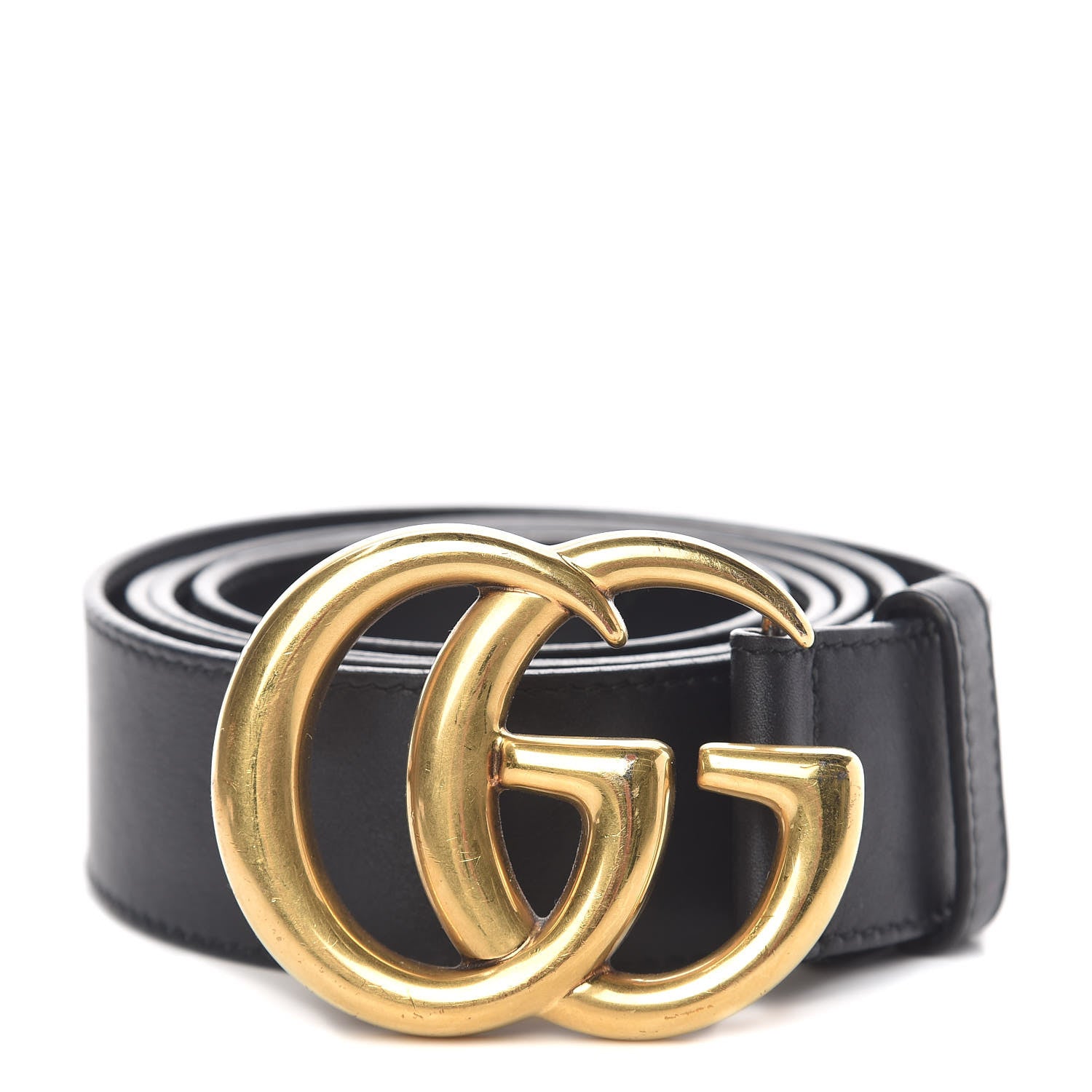 Gucci Moon Calfskin Double G 40mm Belt 110 44 Black 1 of 6