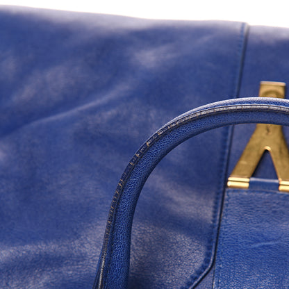 Saint Laurent Sheepskin Medium Cabas ChYc Blue 7 of 13