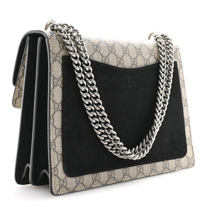 Gucci GG Supreme Monogram Medium Dionysus Shoulder Bag Black 3 of 11