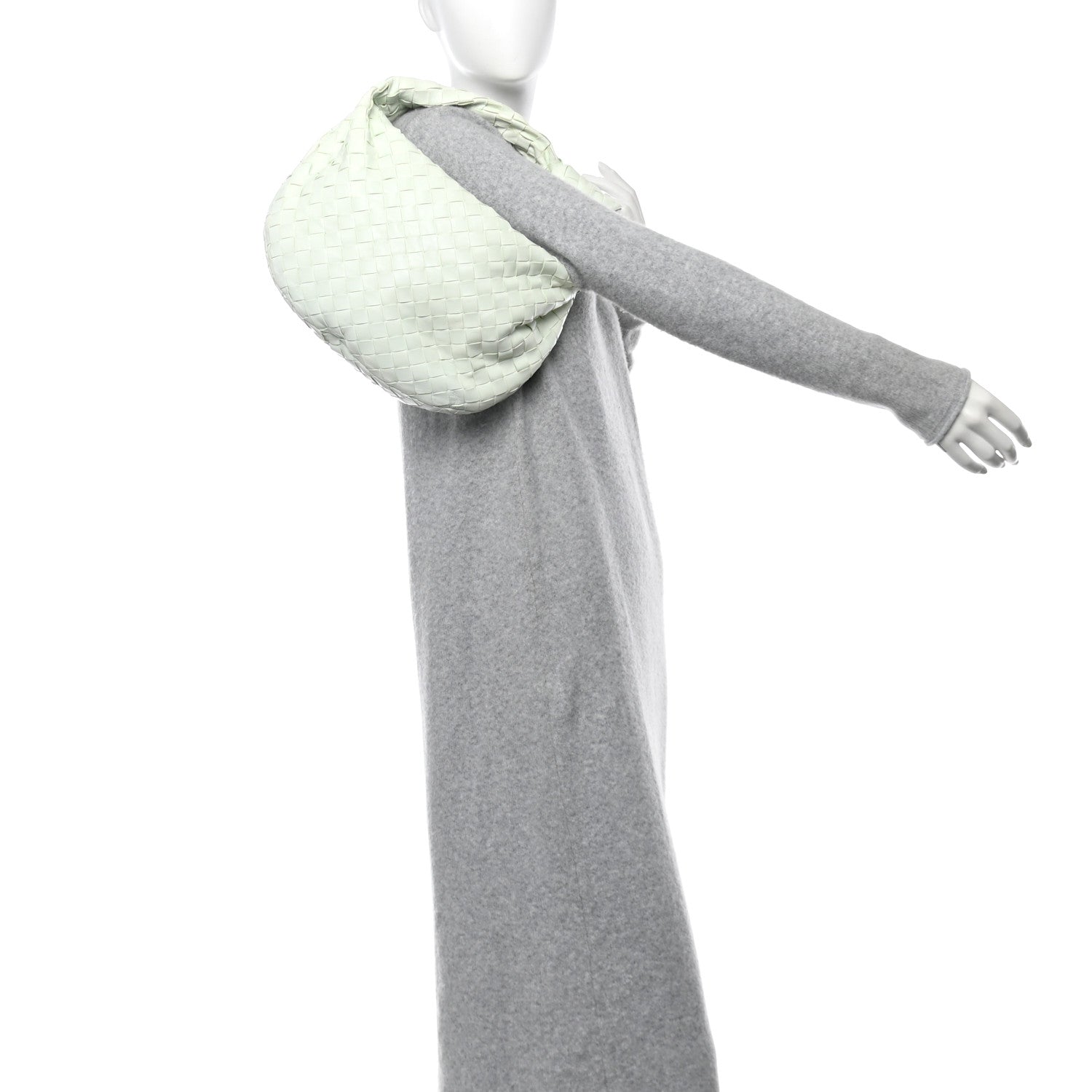 Bottega Veneta Nappa Intrecciato Teen Jodie Hobo Glacier 2 of 10