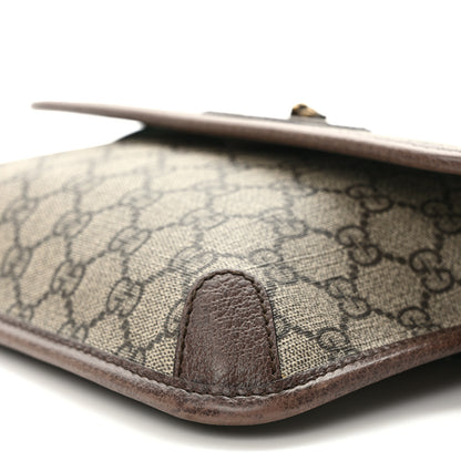 Gucci GG Supreme Monogram Neo Vintage Web Belt Bag Brown 9 of 9