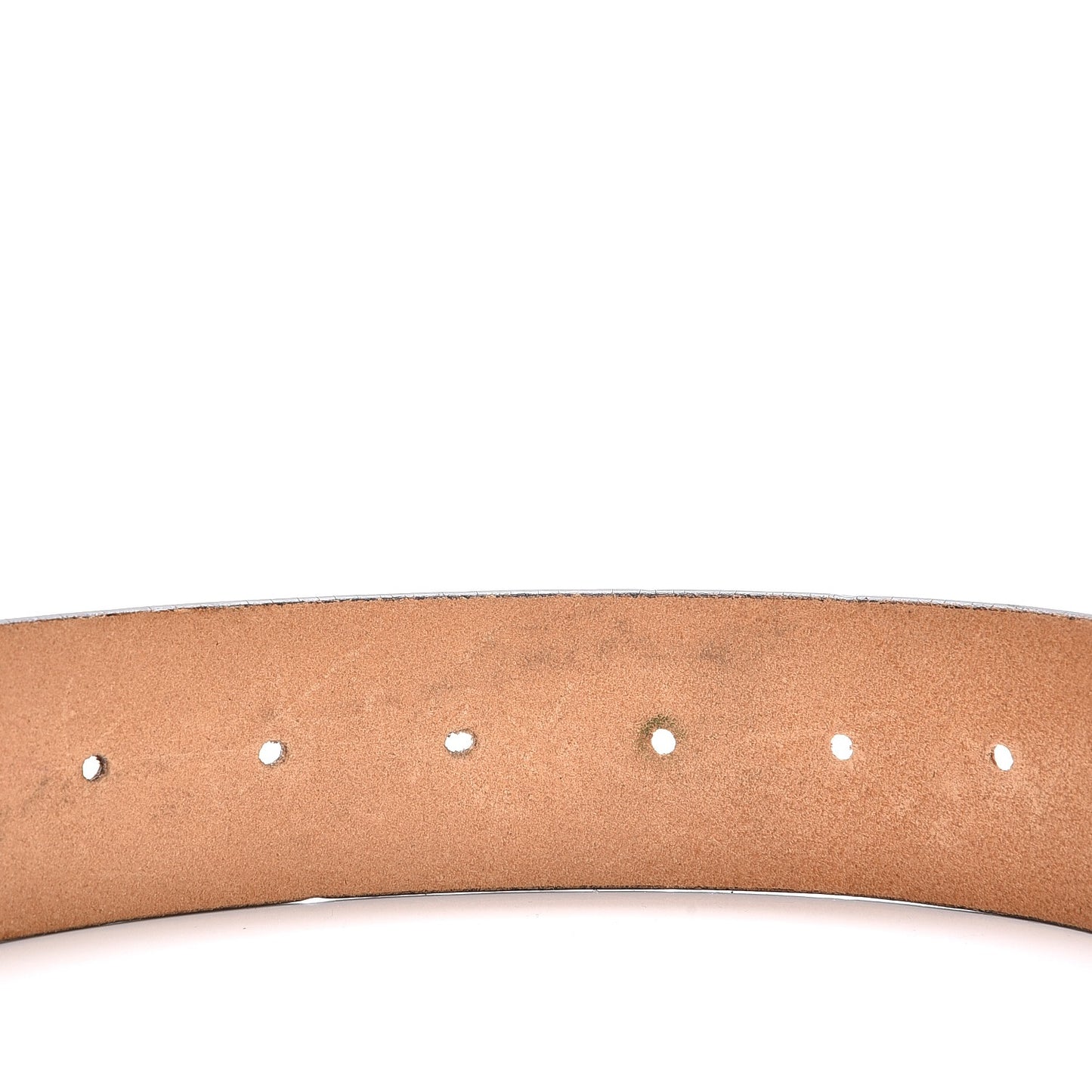 Calfskin Studded Interlocking G Belt 80 32 Tan