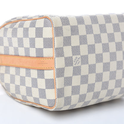 Louis Vuitton Damier Azur Speedy Bandouliere 25 8 of 19