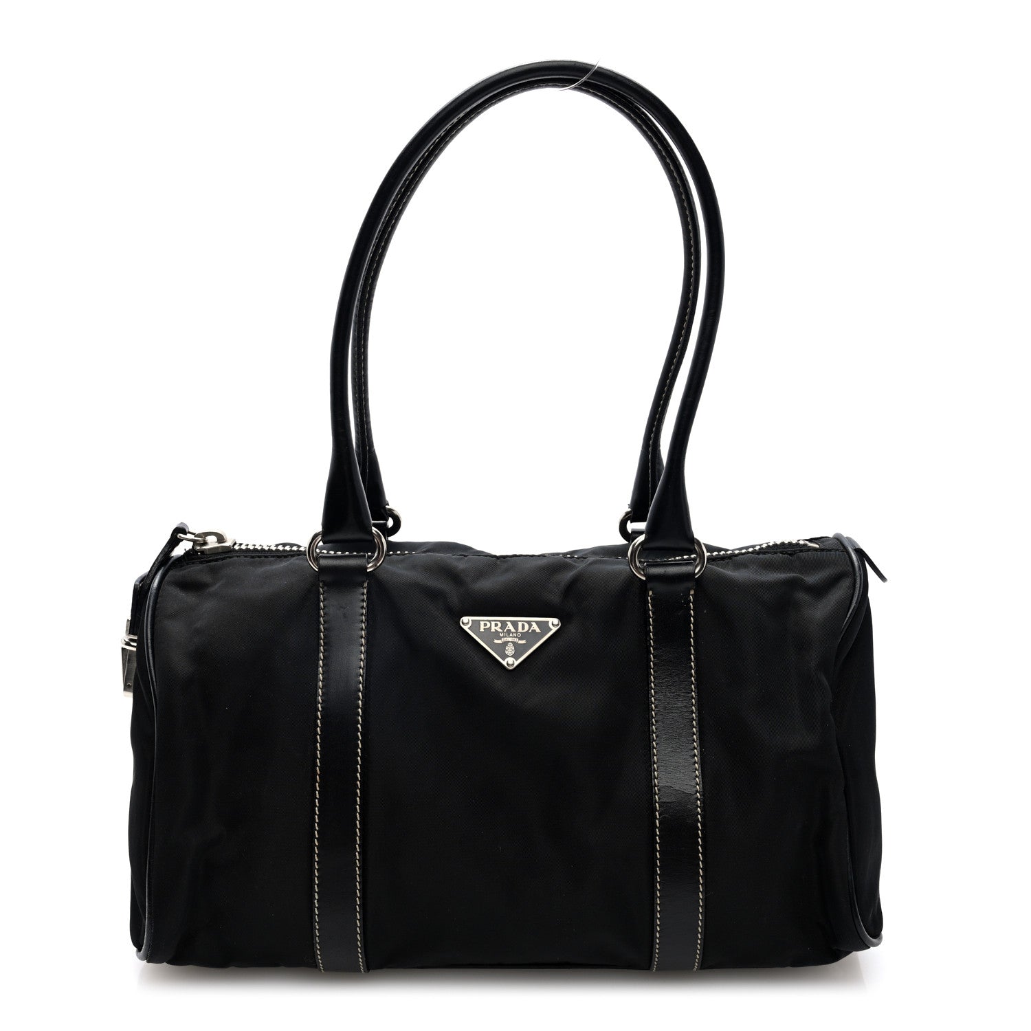 Prada Tessuto Nylon Bauletto Black 1 of 9