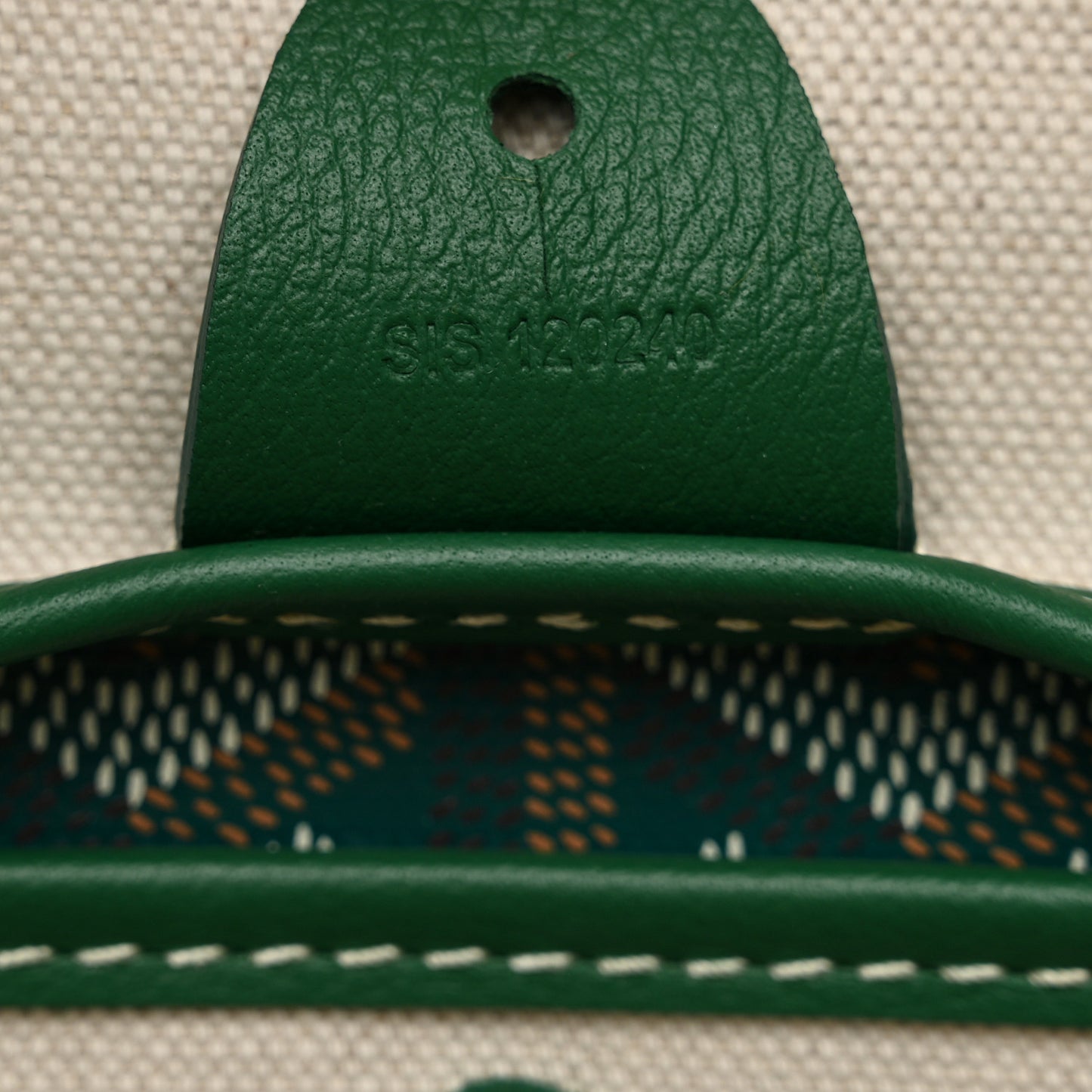 Goyardine Artois PM Green