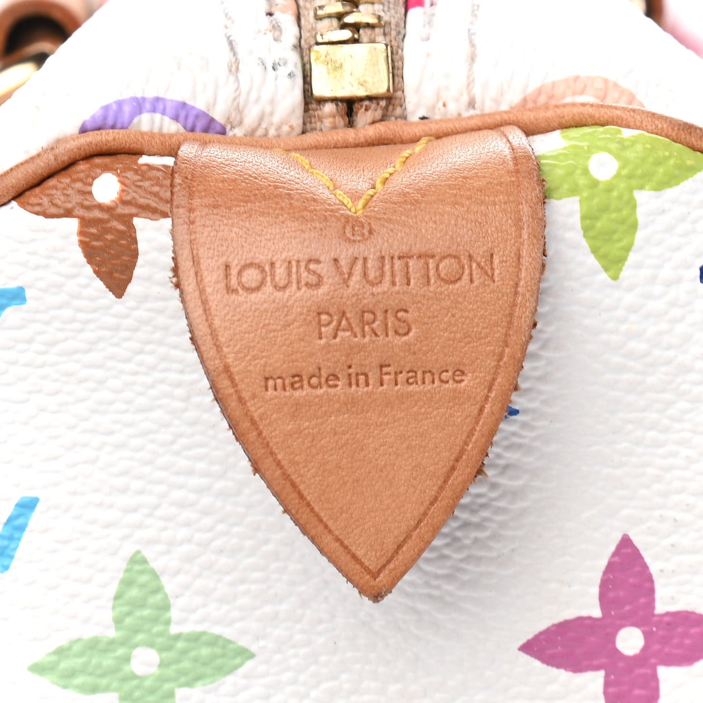 Monogram Multicolor Speedy 30 White