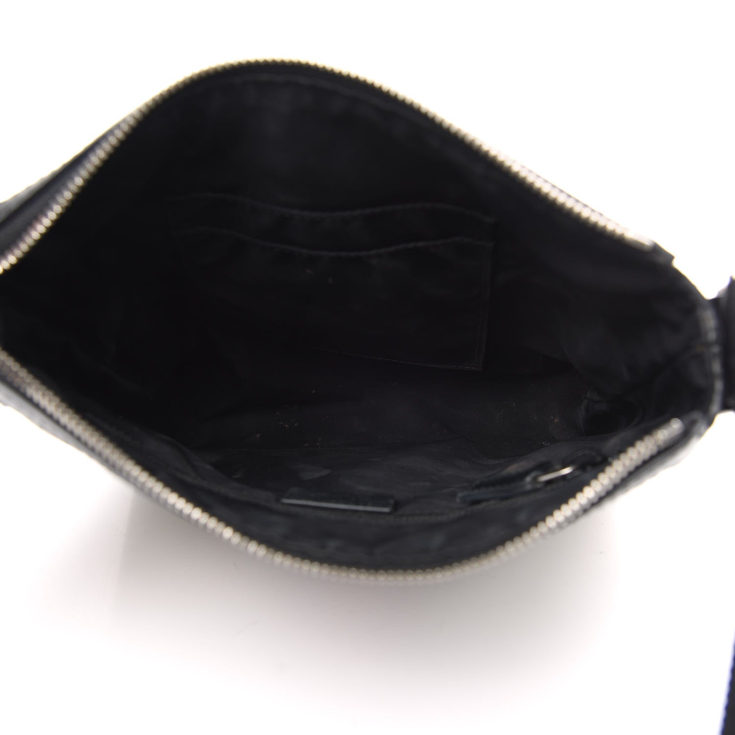 Gucci GG Supreme Monogram Web Messenger Bag Black 5 of 15