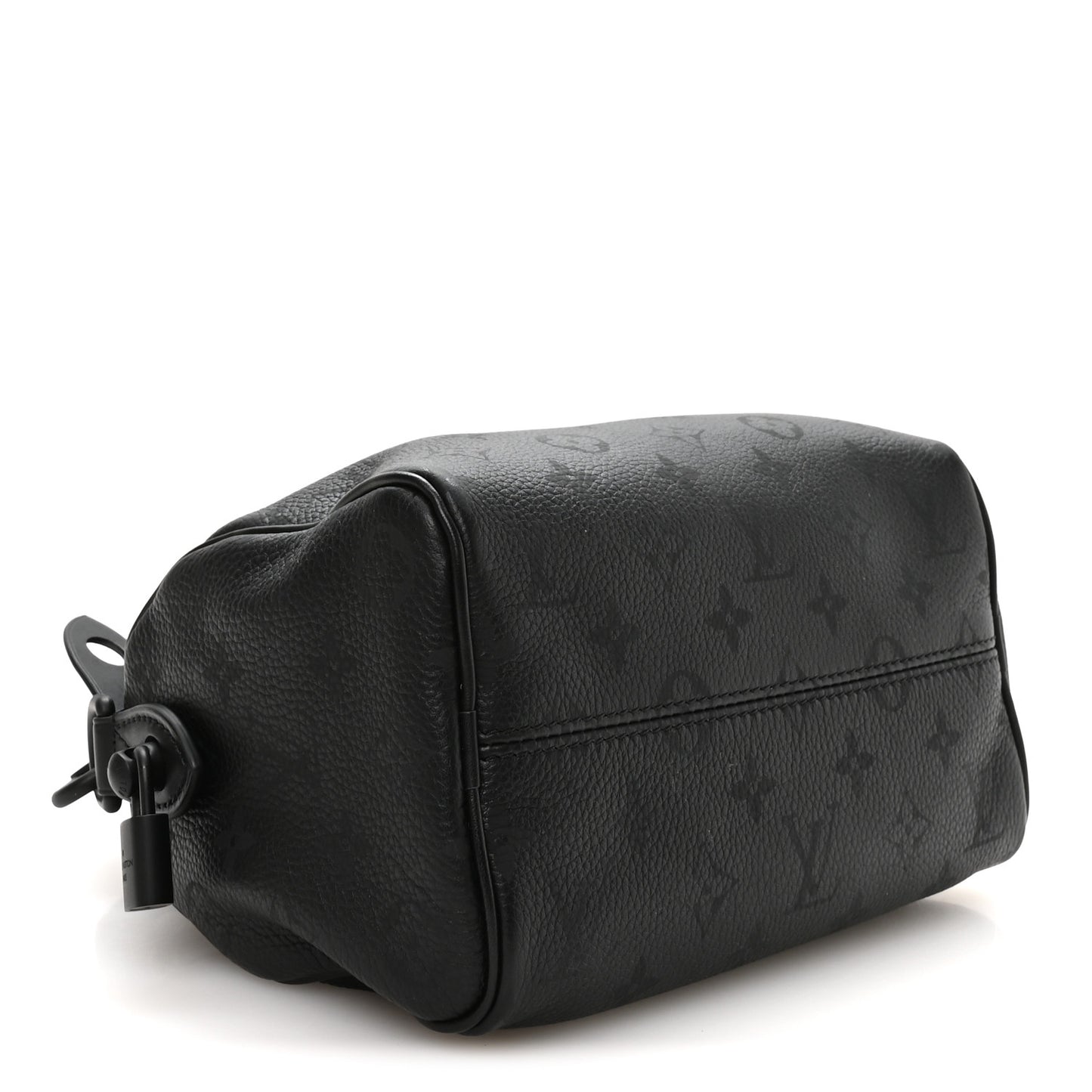 Calfskin Monogram Speedy P9 Bandouliere 20 Ultra Black