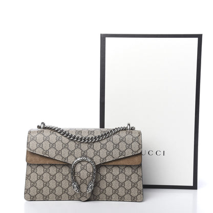 Gucci GG Supreme Monogram Small Dionysus Shoulder Bag Taupe 13 of 13