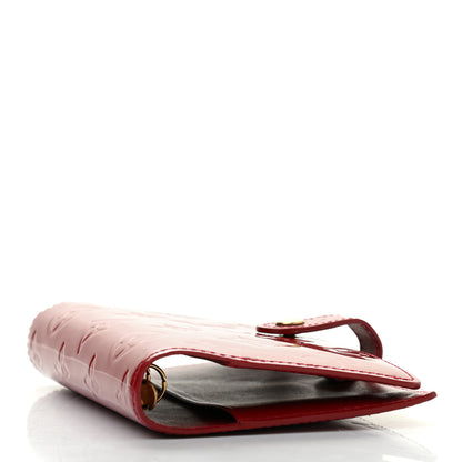 Louis Vuitton Vernis Small Ring Agenda Cover Pomme D'Amour 3 of 9