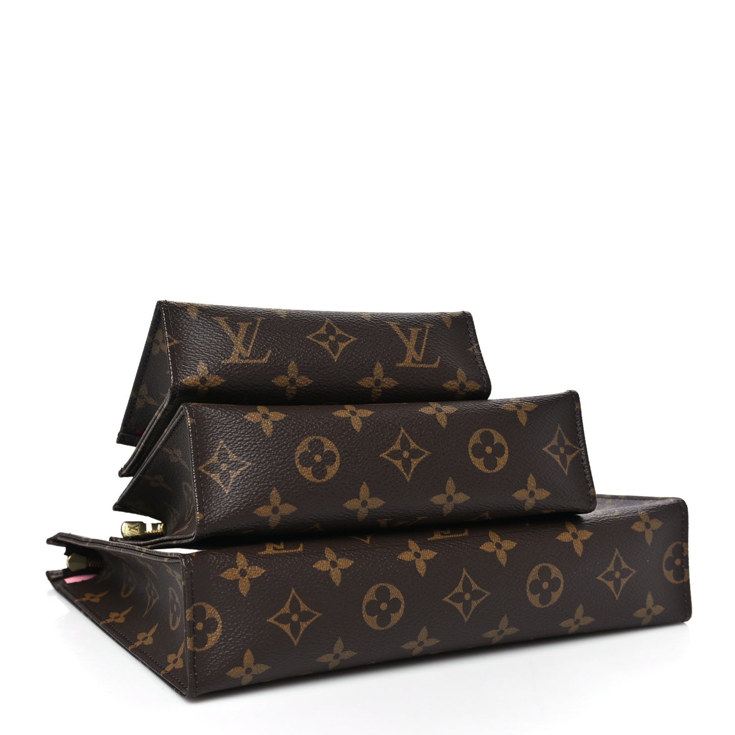 Monogram Trio Toilet Pouch Set