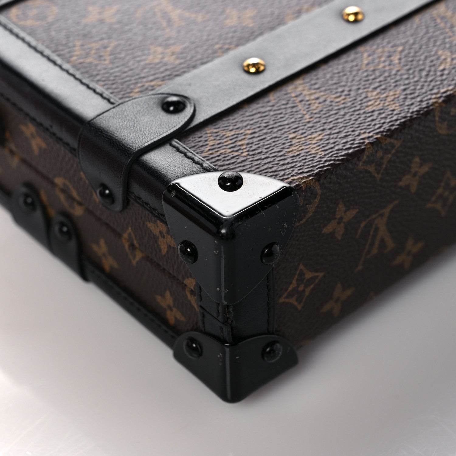 Louis Vuitton Monogram Petite Malle Black 12 of 17