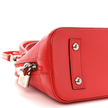 Louis Vuitton Epi Alma BB Coquelicot 9 of 10