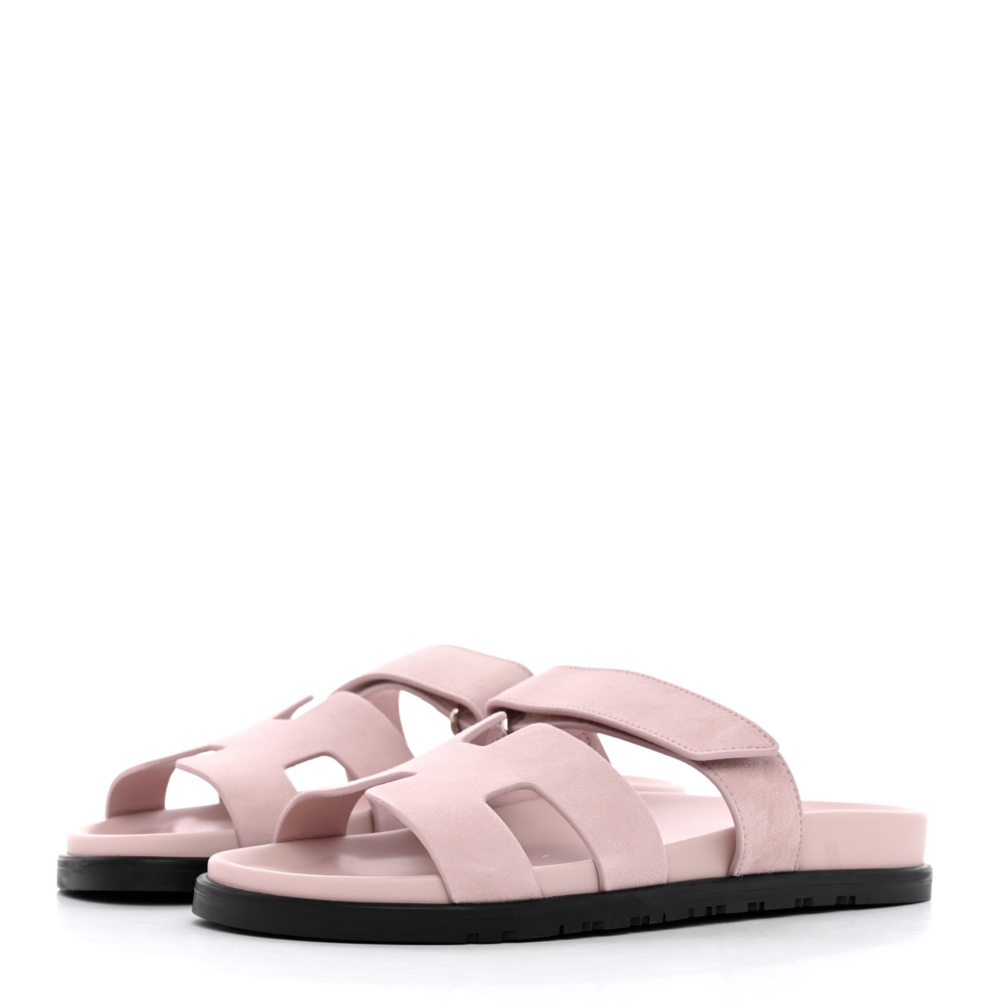 Suede Goatskin Womens Chypre Sandals 39 Rose Porcelaine