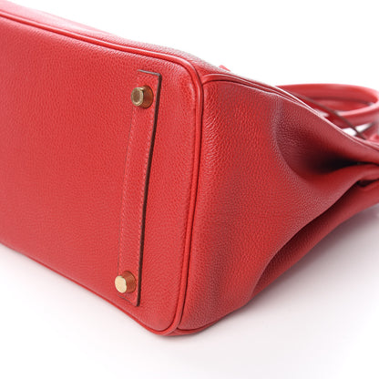 Hermes Togo Birkin 30 Rouge Vif 10 of 11
