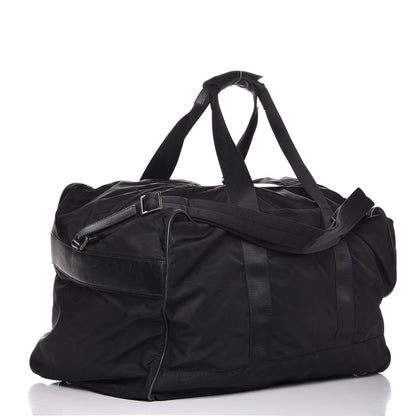 Prada Tessuto Nylon Saffiano Viaggio Carry On Travel Bag Black 4 of 17