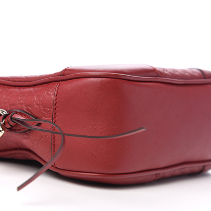 Gucci Microguccissima Mini Bree Messenger Bag Red 7 of 9