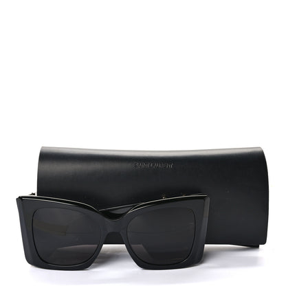 Saint Laurent Acetate Blaze Sunglasses SL M119 Black 8 of 8