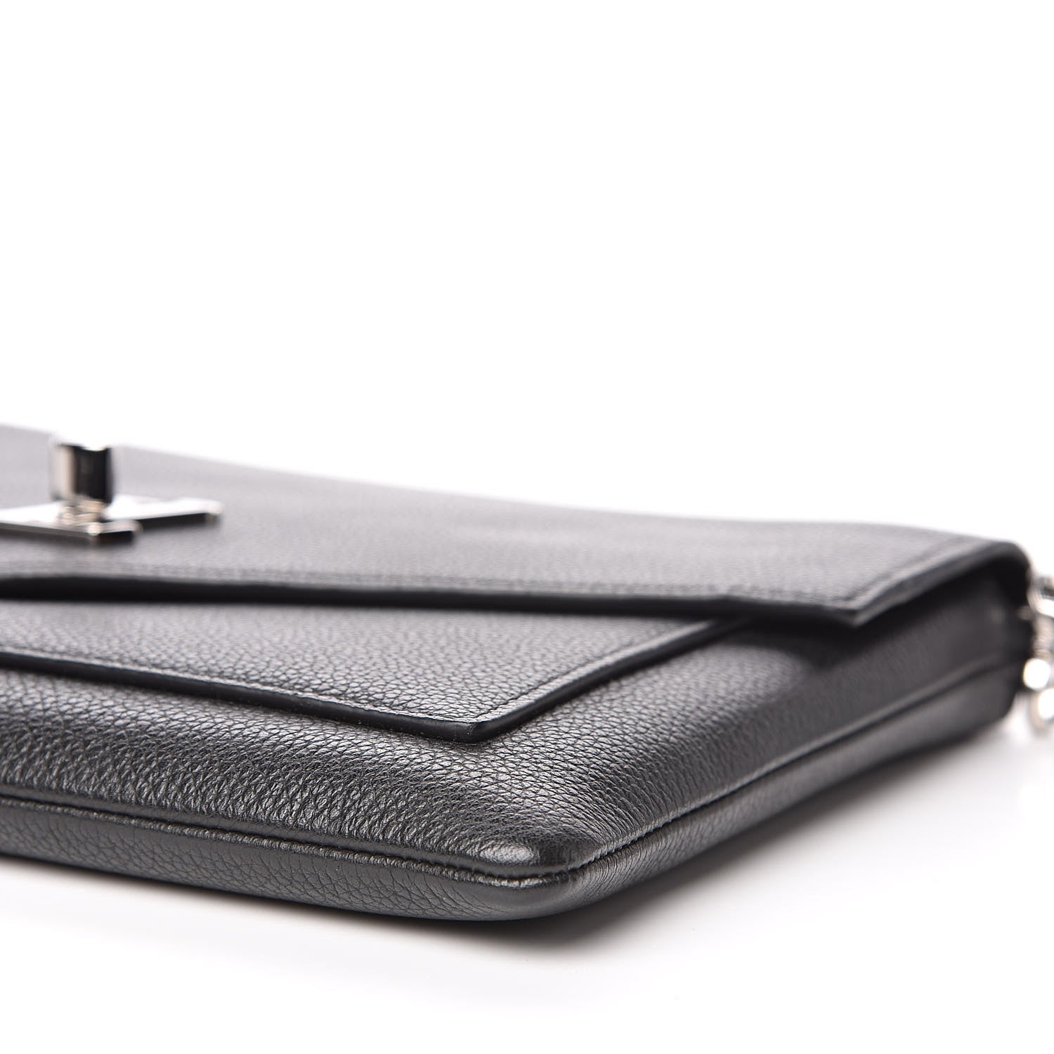 Louis Vuitton Soft Calfskin My Lockme Pochette Black 8 of 9
