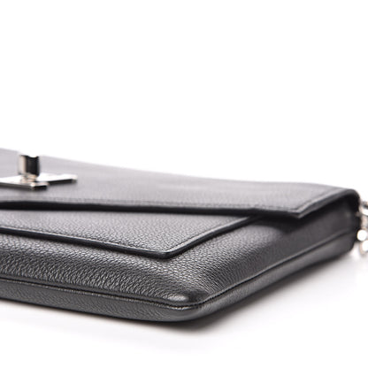 Louis Vuitton Soft Calfskin My Lockme Pochette Black 8 of 9