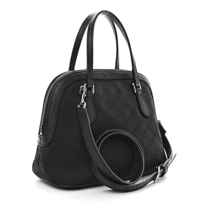 Gucci Monogram Dollar Calfskin Mini Dome Bag Black 3 of 10