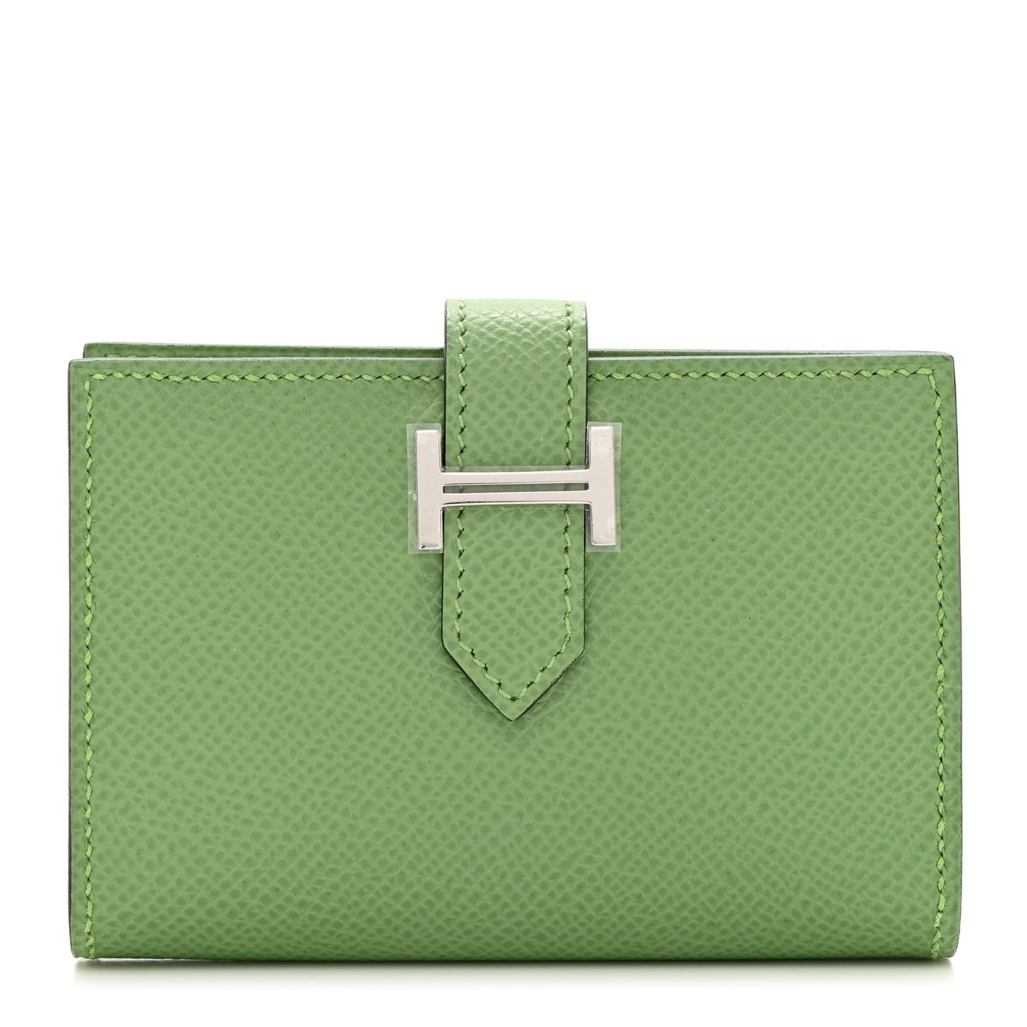 Epsom Bearn Card Holder Wallet Vert Criquet