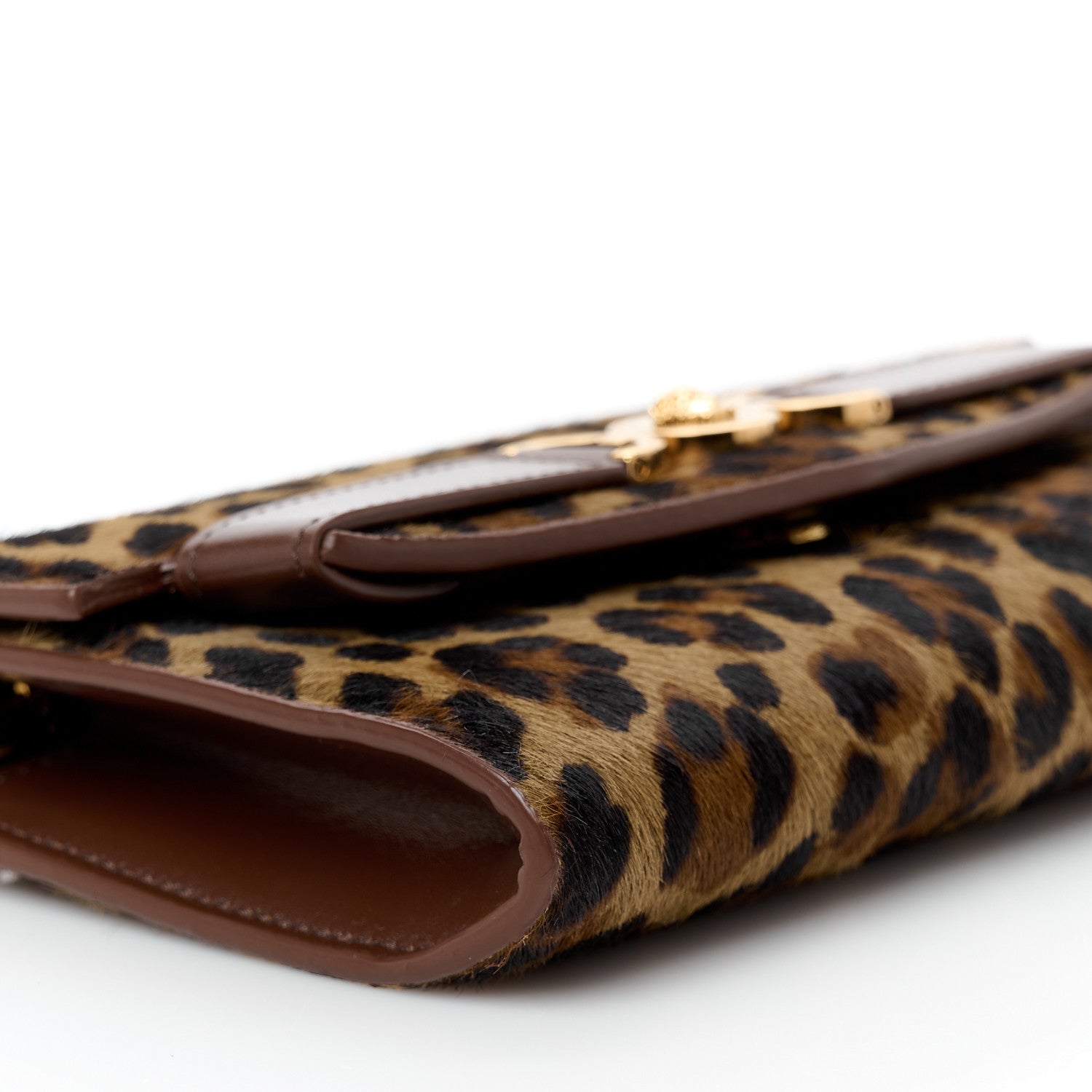 Versace Calf Hair Medusa 95 Wallet On Chain Animalier 8 of 9