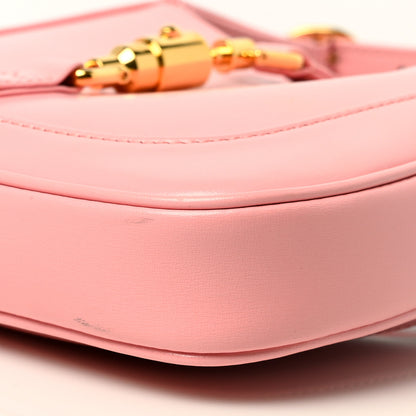 Gucci Boarded Dyana Lux Calfskin Mini Jackie 1961 Hobo Wild Rose 8 of 9