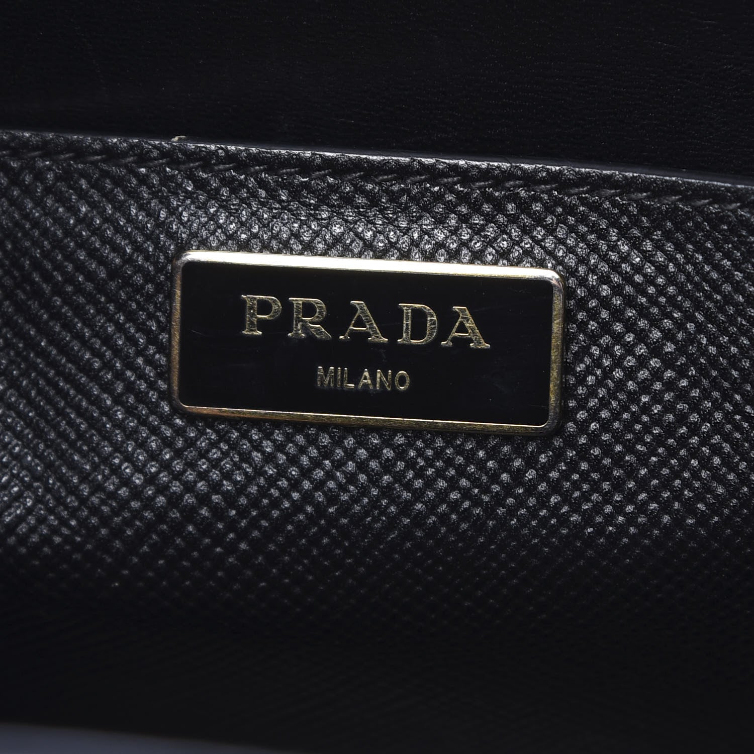 Prada Saffiano Cuir Open Promenade Tote Black 5 of 21