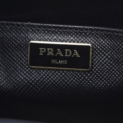 Prada Saffiano Cuir Open Promenade Tote Black 5 of 21