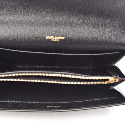 Saint Laurent Grain De Poudre Mini Uptown Crossbody Bag Black 5 of 11