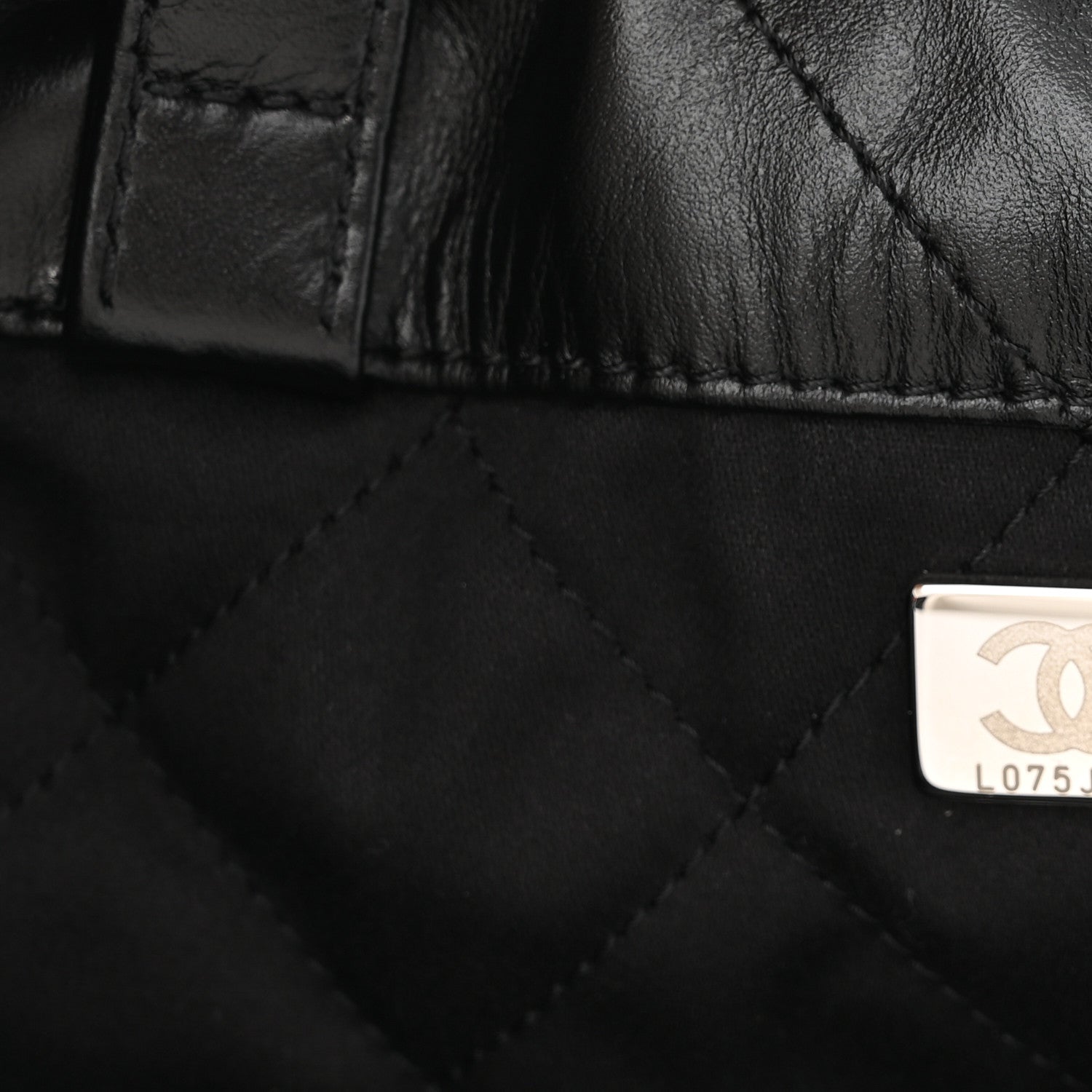 Chanel Shiny Calfskin Quilted Chanel 22 Backpack Black 7 of 10