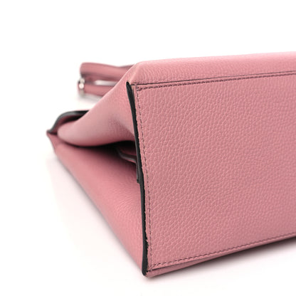 Gucci Cellarius Calfskin Medium Bamboo Daily Top Handle Bag Carmine Rose 8 of 10