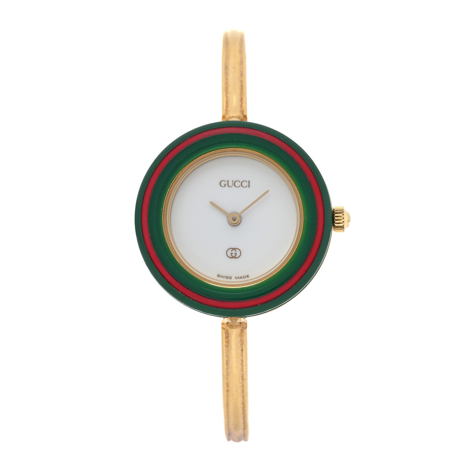 Gucci Stainless Steel 26mm Interchangeable Bezel Quartz Watch 1 of 5