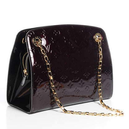 Louis Vuitton Vernis Virginia MM Amarante 2 of 10