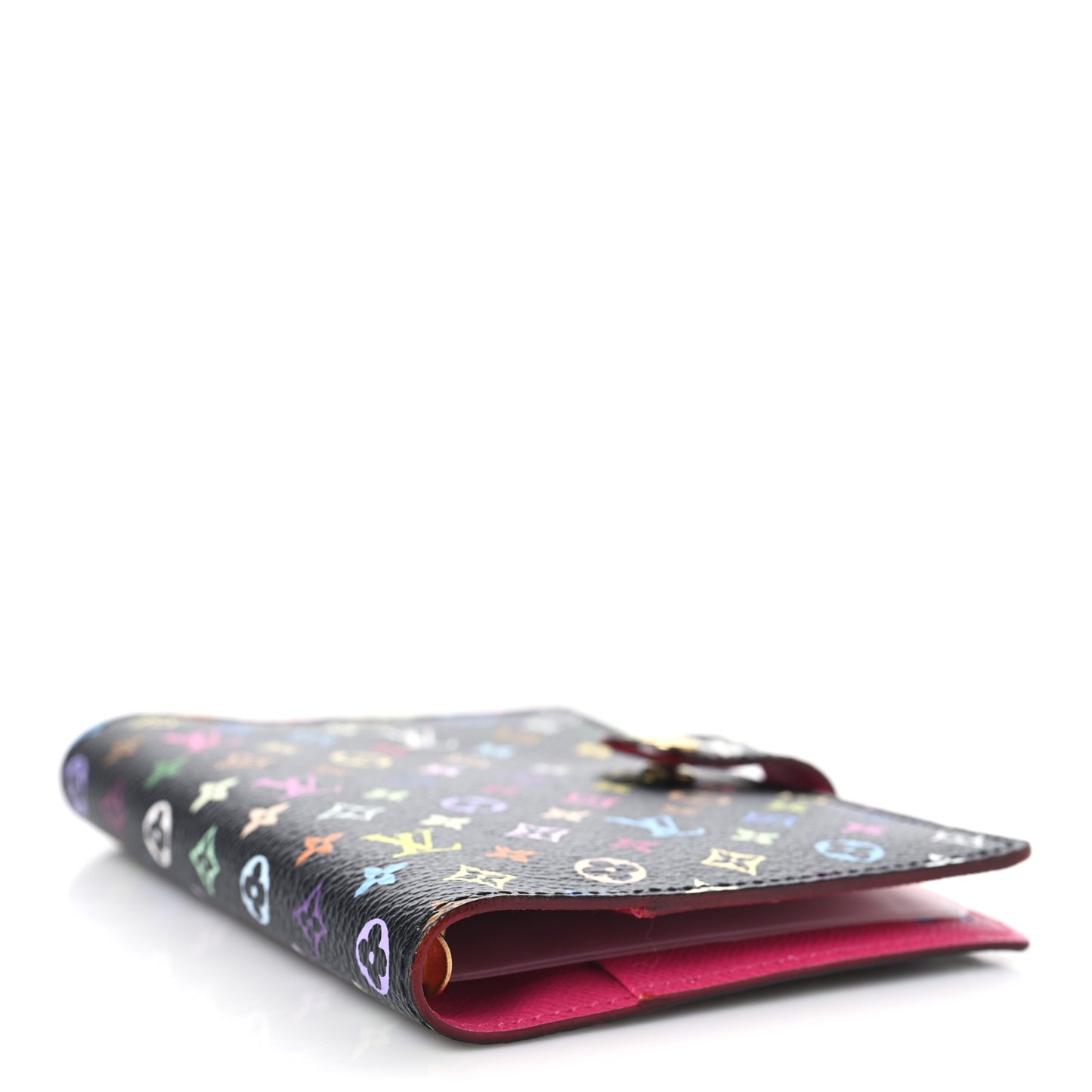 Monogram Multicolor Small Ring Agenda Cover Black Grenade