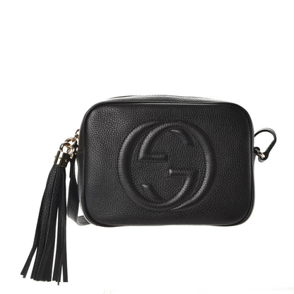 Gucci Pebbled Calfskin Small Soho Disco Bag Black 1 of 7