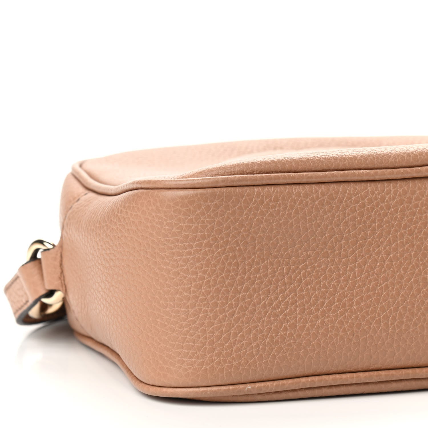 Gucci Pebbled Calfskin Small Soho Disco Bag Camelia 6 of 10