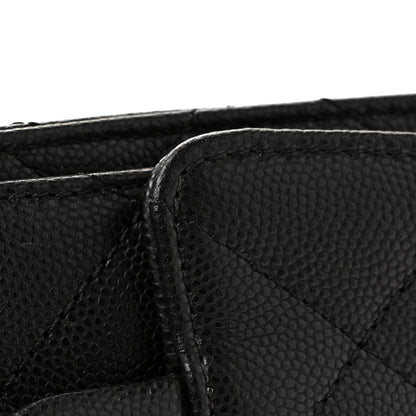 Chanel Caviar Quilted Mini Chanel 25 Handbag Black 30 of 37