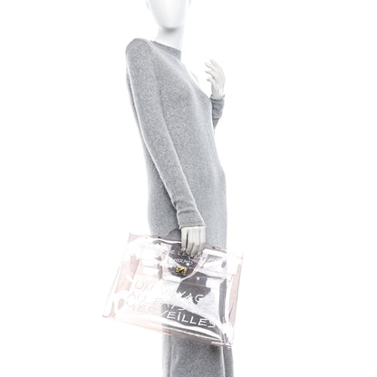 Hermes Vinyl Souvenir De L'Exposition Kelly Transparent 2 of 8