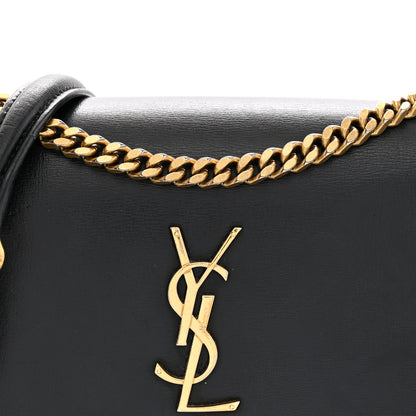 Saint Laurent Calfskin Bi-Color Medium Monogram Sunset Black Pearl White 8 of 13