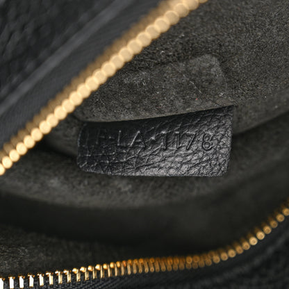 Celine Soft Grained Calfskin Small Belt Cabas Phantom Black 7 of 10