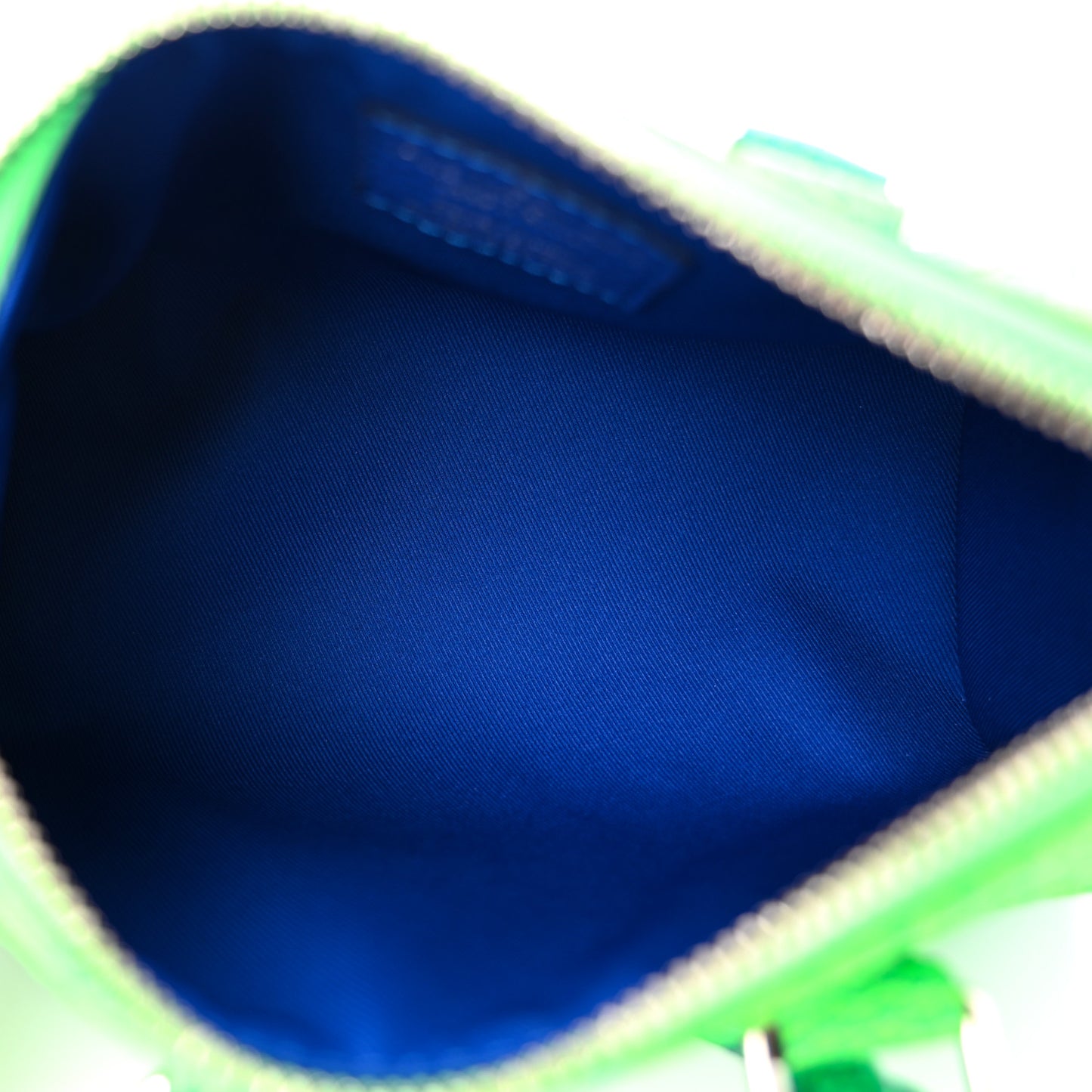 Taurillon Illusion Keepall XS Bleu Vert