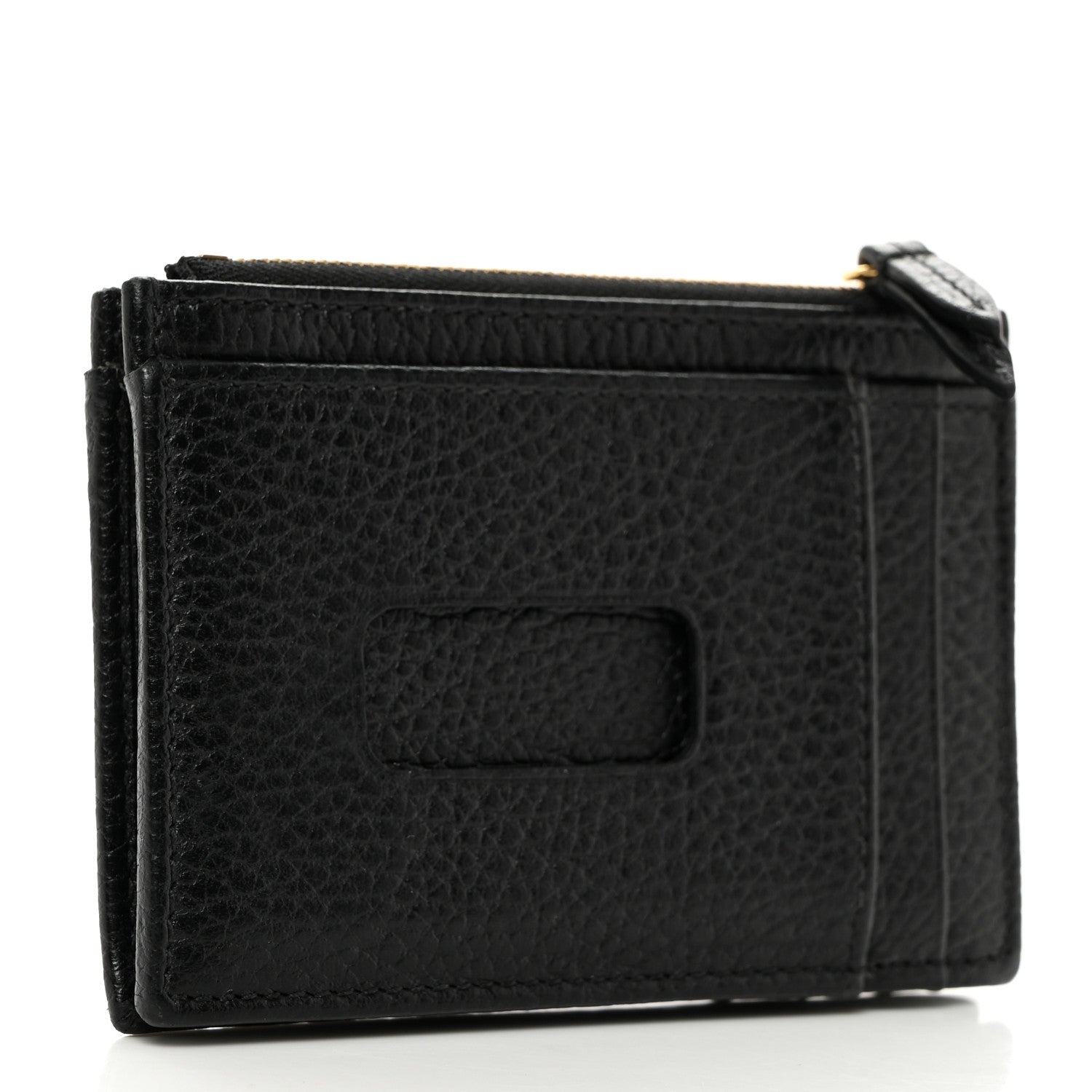 Gucci Dollar Calfskin GG Marmont Coin Case Card Holder Black 4 of 8